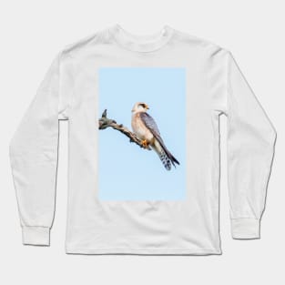 Red-footed falcon, Falco vespertinus Long Sleeve T-Shirt